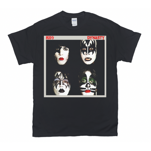 KISS 1979 Dynasty Black Mens T-Shirt - Size L