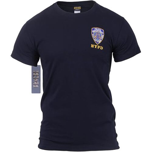 Officially Licensed NYPD Emblem T-Shirt - Size L