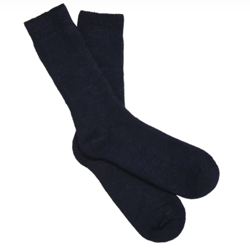 KingGee Men's Bamboo Work Sock Navy - Size 11-14