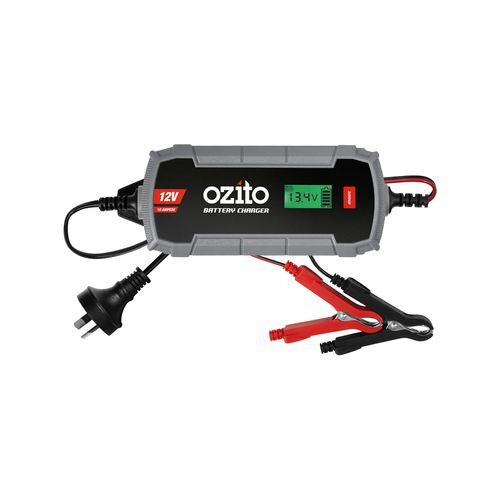 Ozito 12V 10 Amp Battery Charger