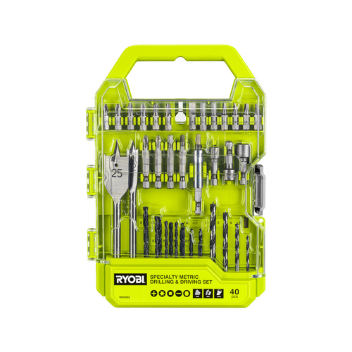 Ryobi 40-Piece Specialty Metric Drill and Drive Set