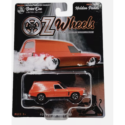 Oz Wheels Diecast Series One - Red Holden HJ Sandman Panel Van 3/6