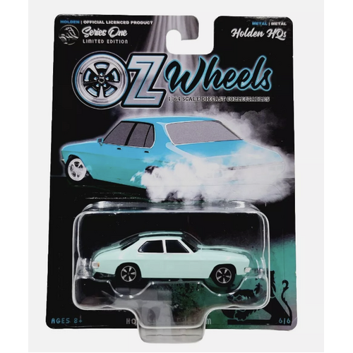 Oz Wheels Diecast Series One Holden HQ Custom Blue Sedan Limited Edition 6/6