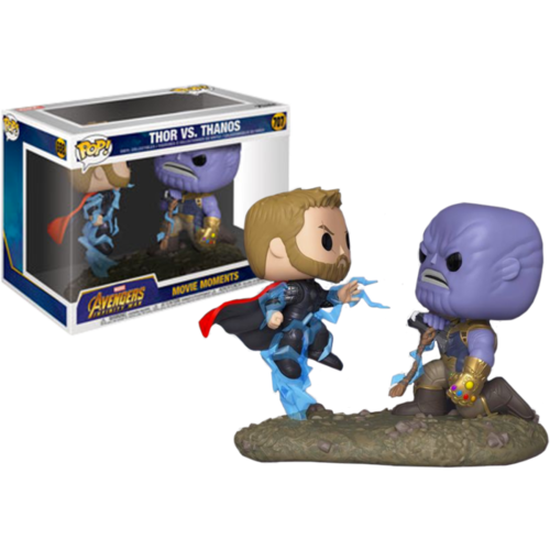 Avengers 3: Infinity War - Thor vs Thanos Movie Moment Pop! Vinyl