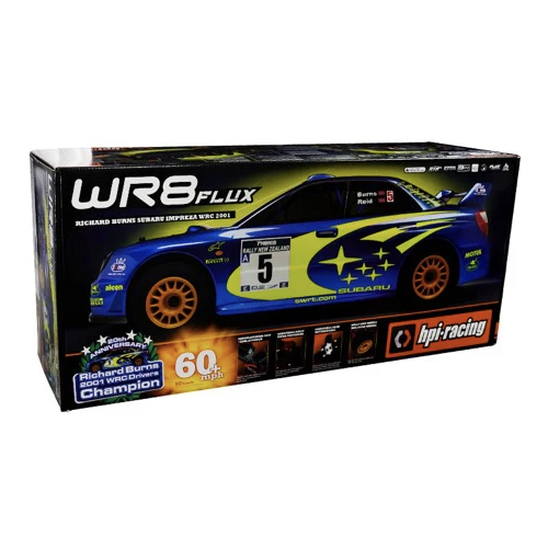 HPI 1/8 WR8 Flux 2001 WRC Subaru Impreza Electric Rally Car RTR [160217]