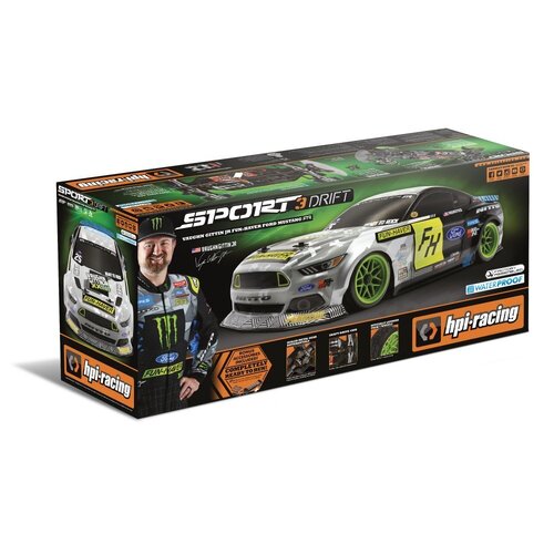 HPI Sport 3 Drift VGJR Fun Haver Ford Mustang V2 1/10 4WD Electric RC Car [120094]