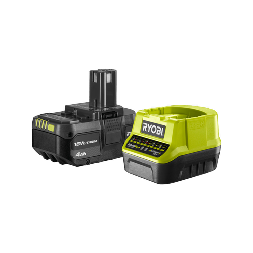 Ryobi 18V ONE+ 4.0Ah Battery and Charger Combo Kit