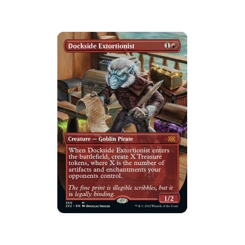 Magic The Gathering - Dockside Extotionist Double Masters FOIL #360 NM