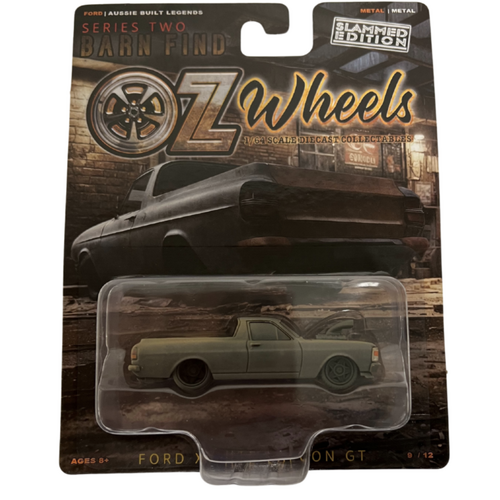 Oz Wheels - 1/64 Ford XY Falcon GT Ute Barn Find Series 2 slammed edition 9/12