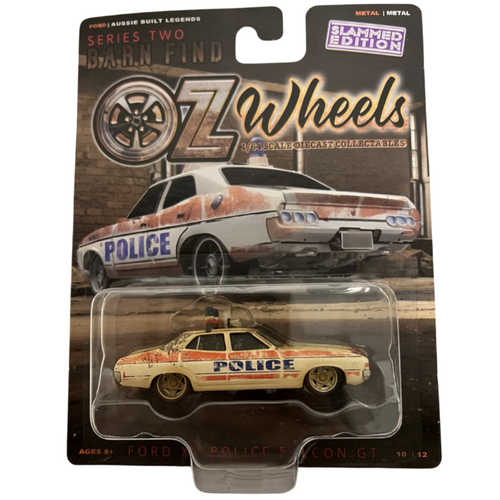 Oz Wheels - 1/64 Ford XA Falcon GT Police Barn Find Series 2 slammed 10/12