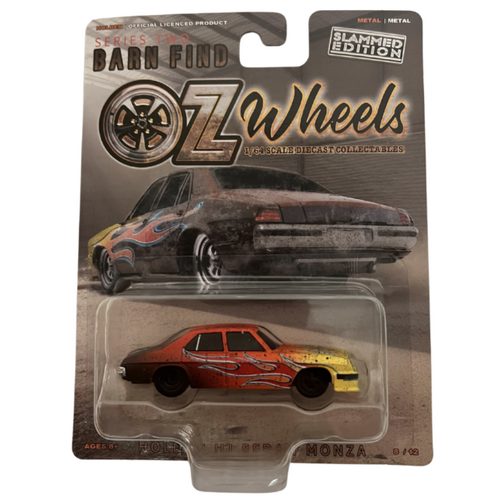 Oz Wheels - 1/64 Holden HJ Sedan Monza Barn Find Series 2 slammed 8/12