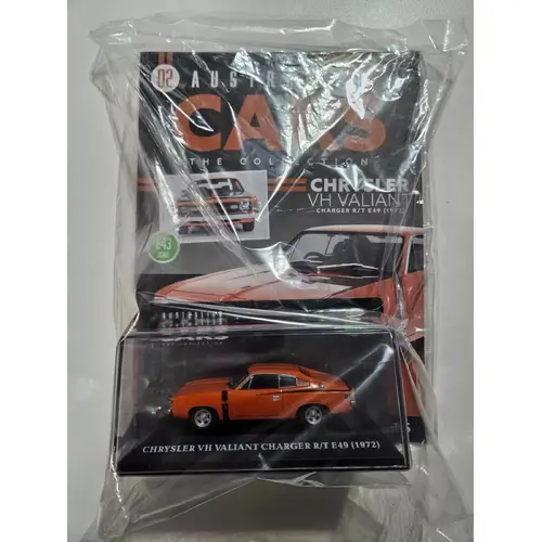 Australian Cars The Collection Issue 2 Chrysler Valiant Charger R/T E49 1972 partworks 1:43 diecast