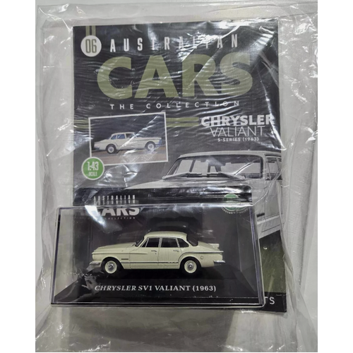 Australian Cars The Collection Issue 6 Chrysler Valiant S Series 1:43 diecast