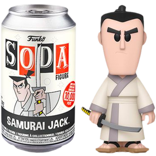 Samurai Jack - Samurai Jack Vinyl SODA Figure in Collector Can