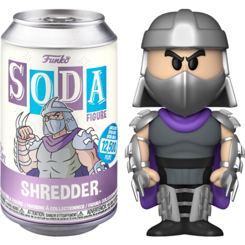 Teenage Mutant Ninja Turtles - Shredder Vinyl SODA Figure in Collector Can