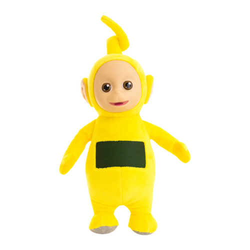 Teletubbies - Laa Laa 8'' Plush with Interactive Color Changing Belly Patch