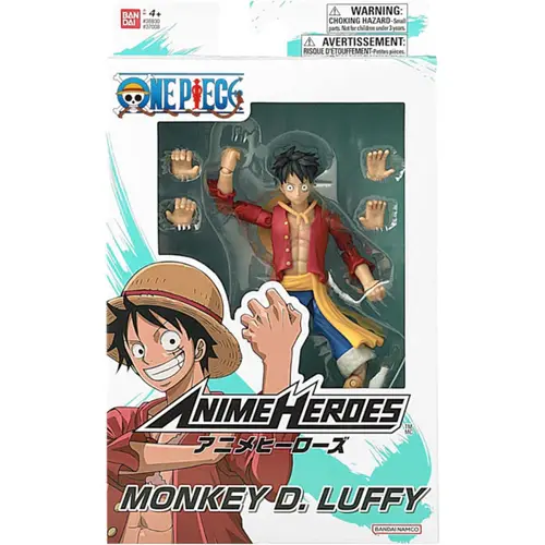 One Piece - Monkey D. Luffy (Version 2) Anime Heroes 6.5" Scale Action Figure