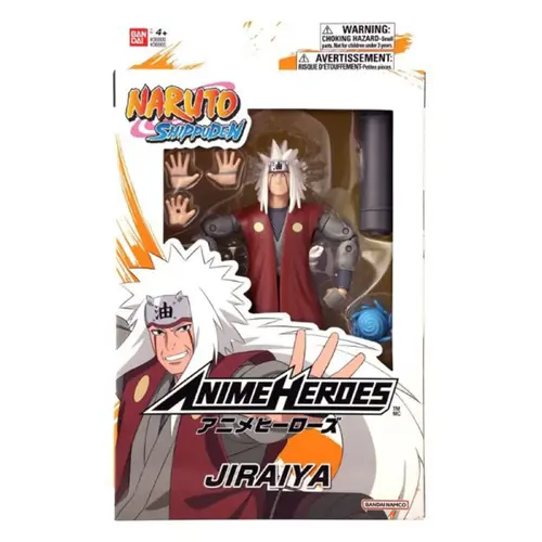 Bandai Anime Heroes Naruto Jiraiya Action Figure