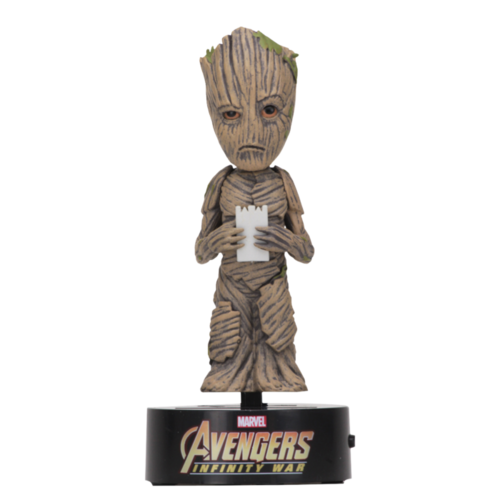 Avengers 3: Infinity War - Groot 6” Solar Powered Body Knocker