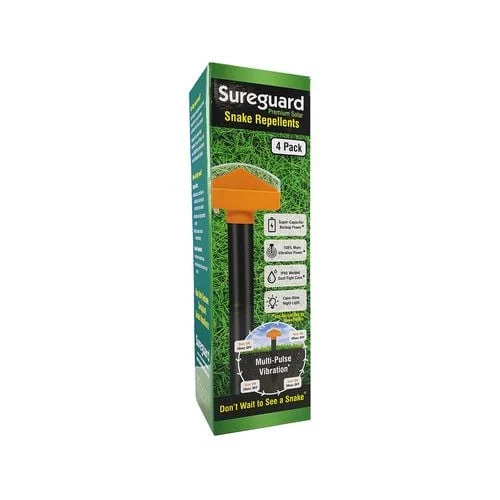 Sureguard Premium Solar Snake Repellent - 4 Pack I/N: 0403399