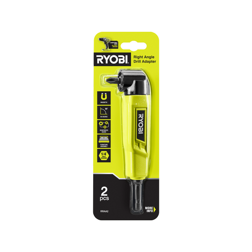 Ryobi 2-Piece Right Angle Drill Adaptor