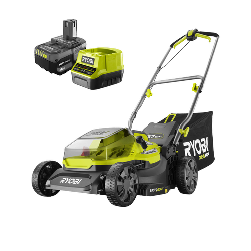 Ryobi 18V ONE+ 37cm HP Brushless Lawn Mower 4.0Ah Kit