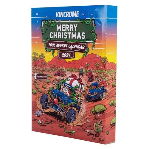 Kincrome Christmas Tool Advent Calendar 2024 gift pack