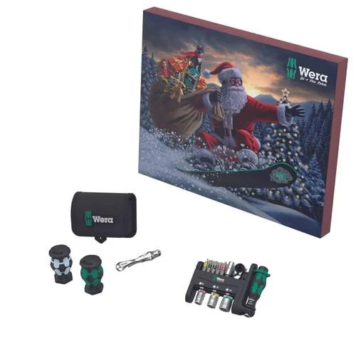 WERA 2024 Advent Calendar christmas tool gift pack