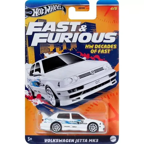 Hot Wheels Fast & Furious Decades of Fast Volkswagon Jetta MK3 4/5