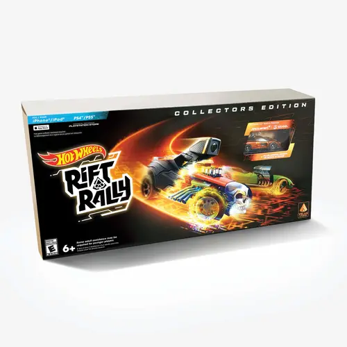 Hot Wheels Collectors Hot Wheels Rift Rally – Collectors Edition including playstation game and  McLaren Senna