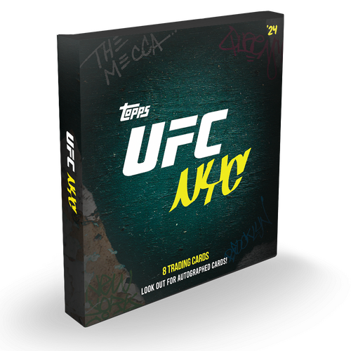 2024 Topps UFC NYC sealed box IN hand now !conor mcgregor jon jones kabhib miocic pereira gsp