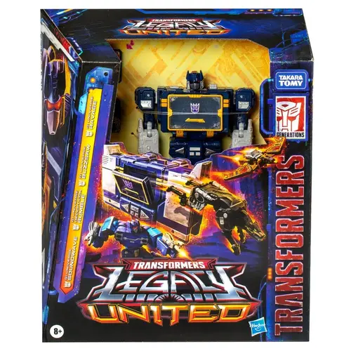 Transformers Legacy United G1 Universe Soundwave Voyager Class Action Figure