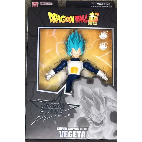 Dragon Ball Super Dragon Stars Super Saiyan Blue Vegeta Version 2 Figure