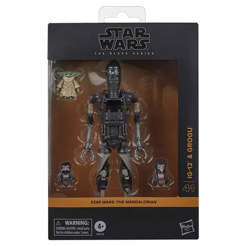 Star Wars Black Series IG-12 & Grogu Deluxe Action Figure 2-Pack