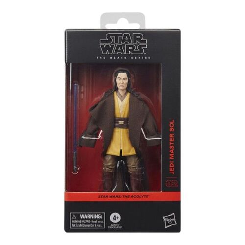 Star Wars: The Acolyte Jedi Master Sol Black Series Figure