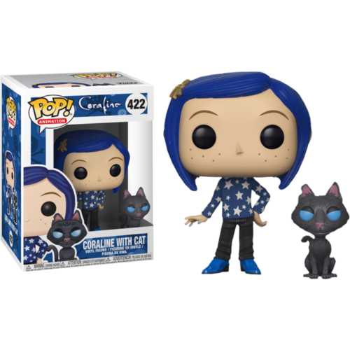 Coraline - Coraline with Cat #422 Pop! Vinyl