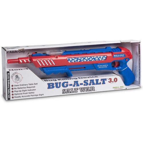 Bug-A-Salt 3.0 Salt War Freedom Edition fly killer salt gun