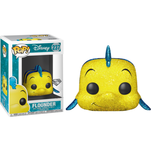 The Little Mermaid - Flounder Diamond Glitter #237 Pop! Vinyl