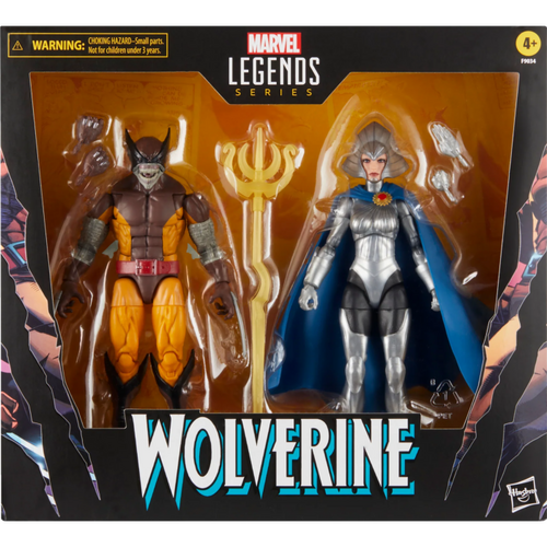 Wolverine - Wolverine & Lilandra Neramani Marvel Legends 6" Scale Action Figure 2-Pack