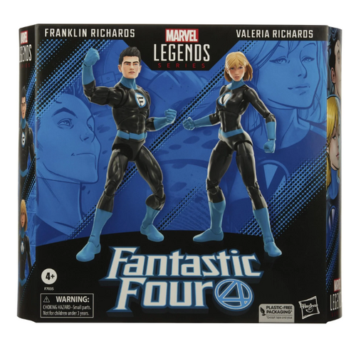 Marvel - Legends Series: Fantastic Four - Franklin Richards & Valeria Richards Figures