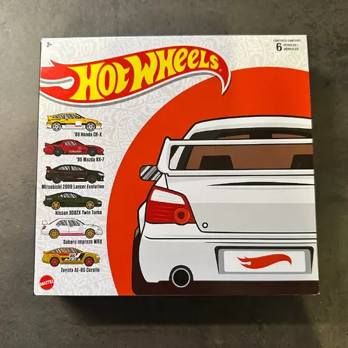 Hot Wheels Japanese Car Culture JDM 6 Pack