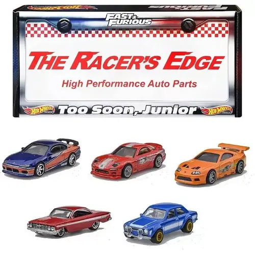 Hot Wheels Fast & Furious - The Racer's Edge (HFX59) with supra 5 pack