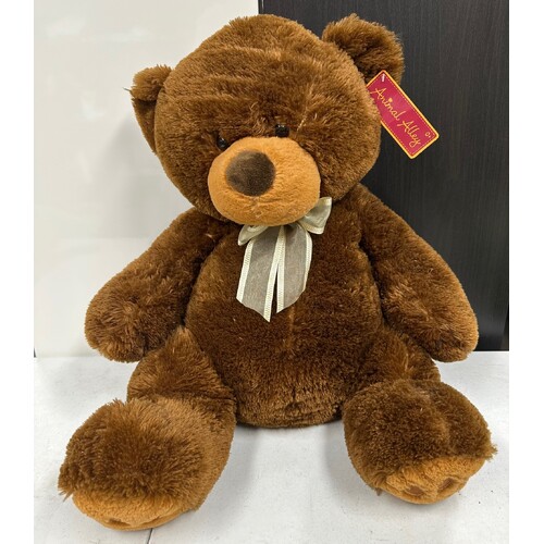 ANIMAL ALLEY - BROWN TEDDY BEAR - PLUSH TOY