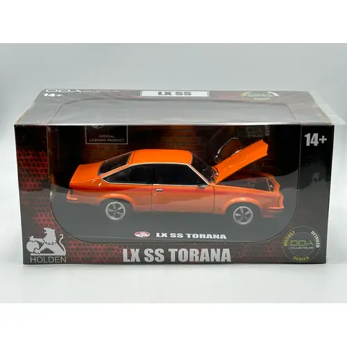 1:24 Holden LX Torana A9X Hatchback -- Orange -- DDA Collectibles dda805