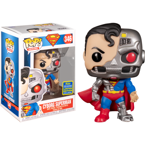 Superman - Cyborg Superman Pop! Vinyl Figure (2020 Summer Convention Exclusive)