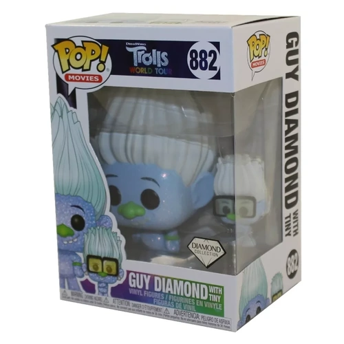 Trolls World Tour – Guy Diamond with Tiny Diamond Pop! Vinyl Figure 882