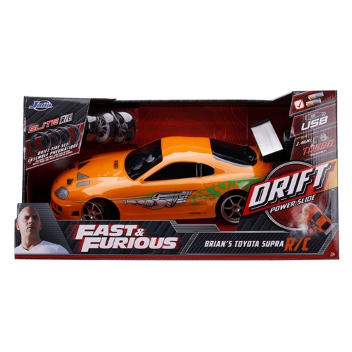 Fast & Furious - 1995 Toyota Supra 1:10 Scale Remote Control Car