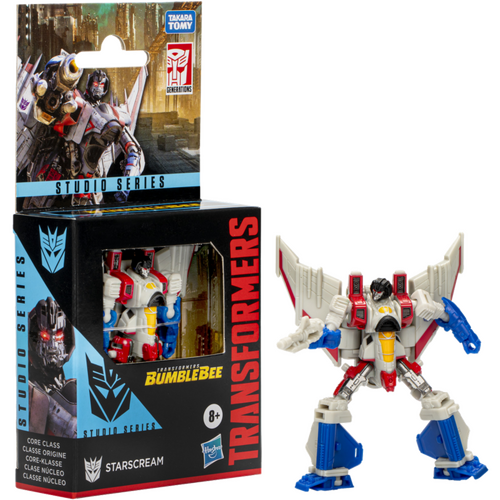 Transformers: Bumblebee (2018) - Starscream Studio Series Core Class 3.5" Action Figure