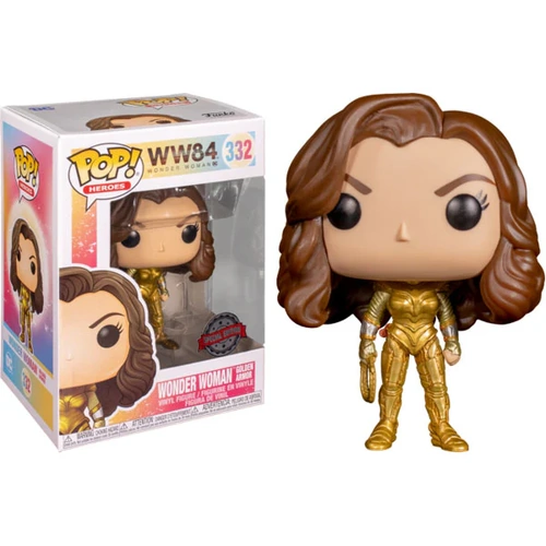 WW84 - Wonder Woman Gold Armour with No Wings Pop! Vinyl 332 (RS)