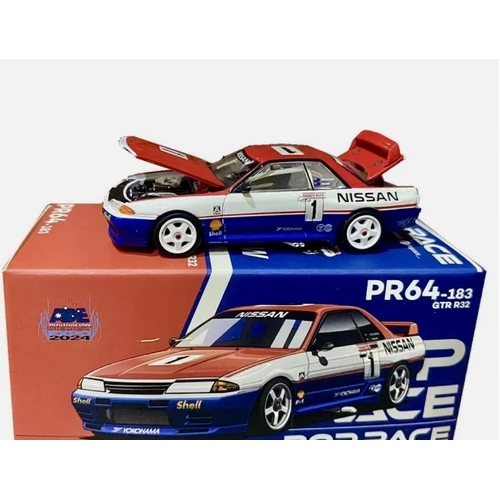 2024 POP RACE AUSTRALIAN DIECAST EXPO (ADE) NISSAN SKYLINE GTR R32 EXCLUSIVE PR64-183